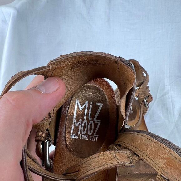 Miz Mooz Women's Wedge Sandal Size 9-9.5 - Picture 5 of 7